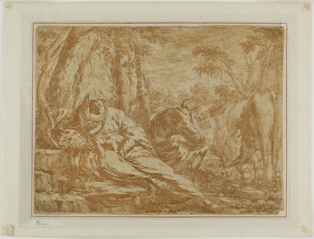 Art Minute - Rest on the Flight into Egypt by Bartolomeo Biscaino
