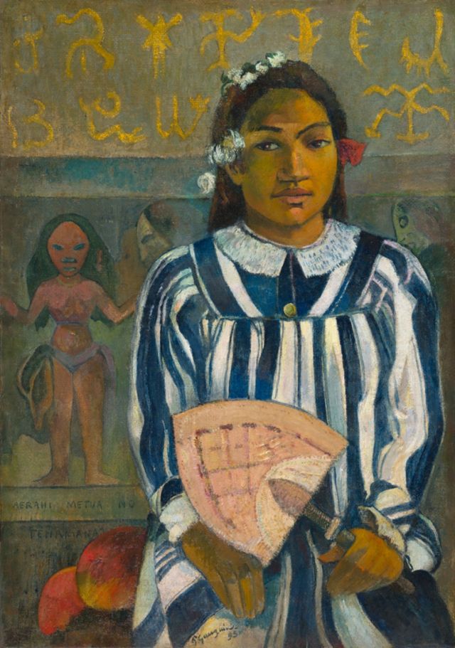 Art Minute - Merahi metua no Tehamana by Paul Gauguin