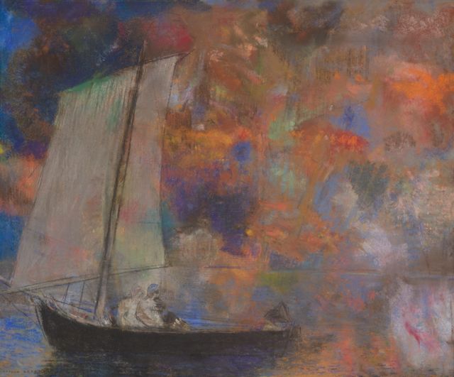 Art Minute - Flower Clouds by Odilon Redon