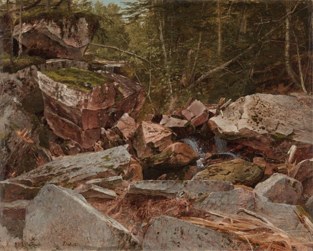 Art Minute - Study, North Conway, New Hampshire by David Johnson