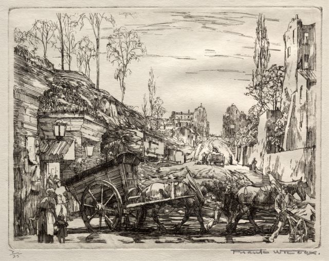 Art Minute - Paris Gate by Frank Wilcox