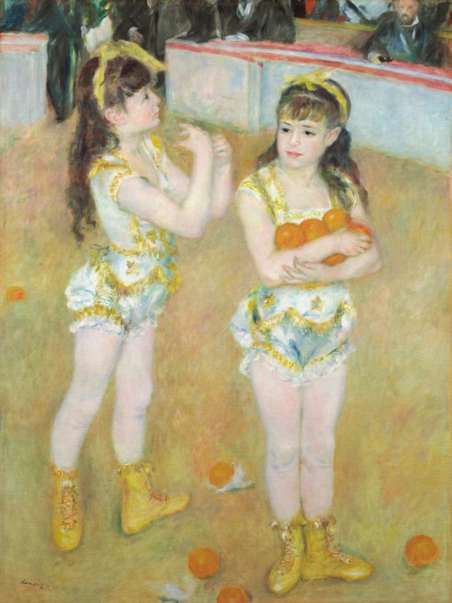 Art Minute - Acrobats at the Cirque Fernando by Pierre-Auguste Renoir