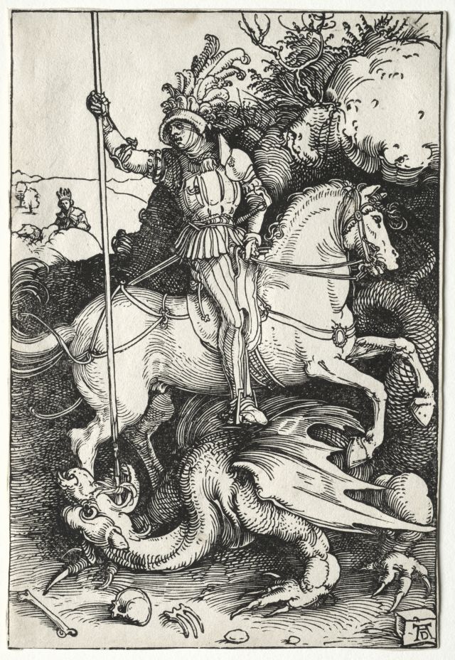 Art Minute - St. George Killing the Dragon by Albrecht Dürer