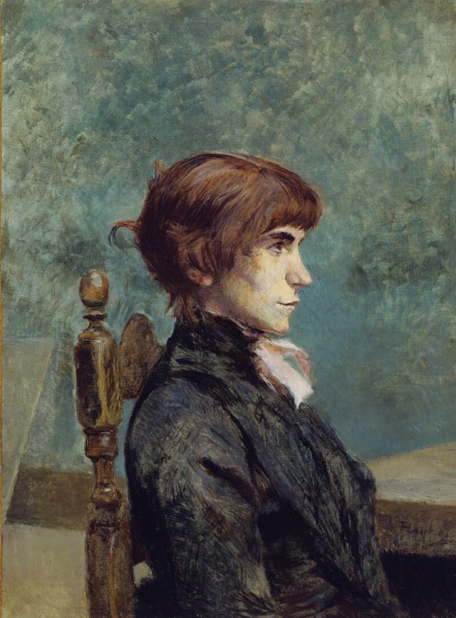 Art Minute - Portrait of Jeanne Wenz by Henri de Toulouse-Lautrec