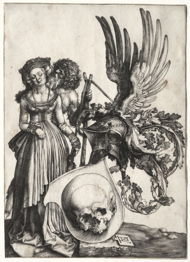 Art Minute - Coat of Arms with a Skull by Albrecht Dürer