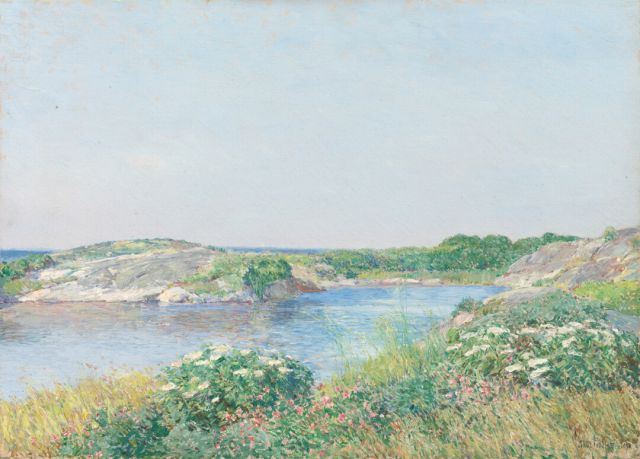 Art Minute - The Little Pond, Appledore by Childe Hassam