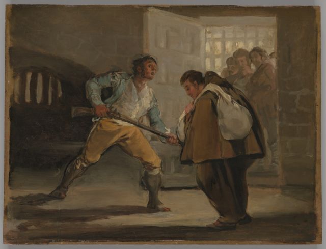 Art Minute - El Maragato Threatens Friar Pedro by Francisco de Goya