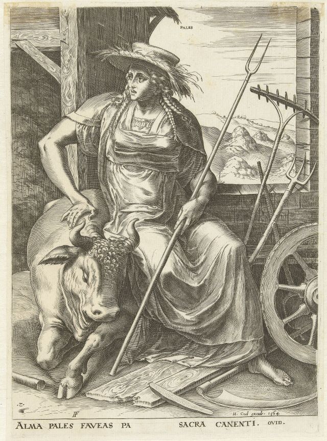 Myths & Legends - Pales: the Roman guardian deity of shepherds