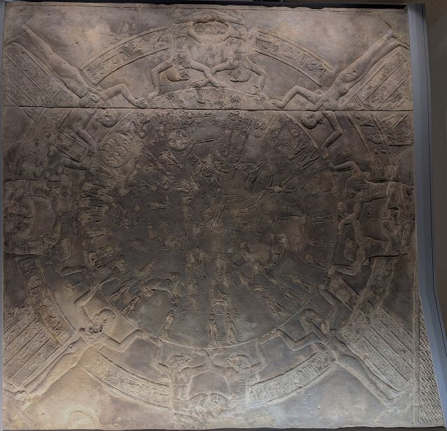 Egyptology - The Dendera zodiac: an ancient celestial map in stone