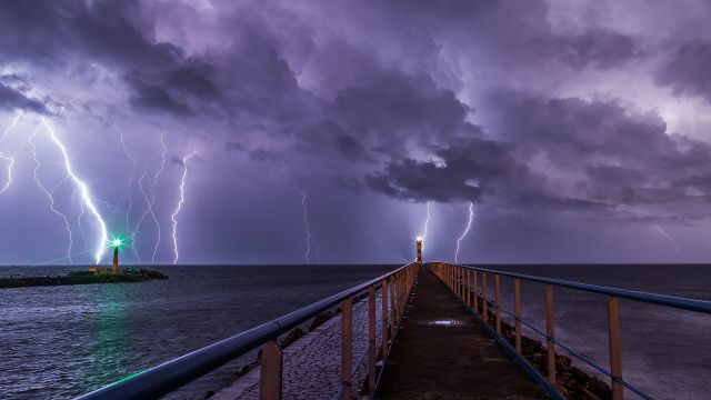 Weather - Lightning: Earth's rapid electrostatic bursts