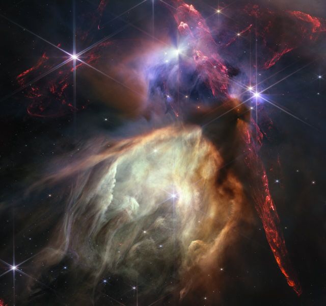 Space - Webb reveals chaotic star birth in Rho Ophiuchi