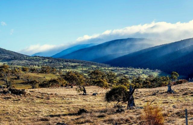 Weather - Southeast Australian foehn: mountain drying over eastern slopes
