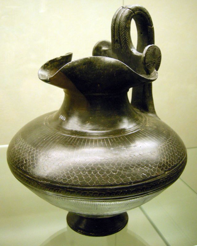The Etruscans - Bucchero: the distinctive black pottery of ancient Etruria