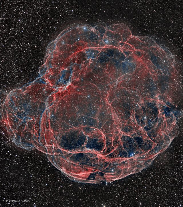 Astronomy - Simeis 147: the sprawling Spaghetti Nebula