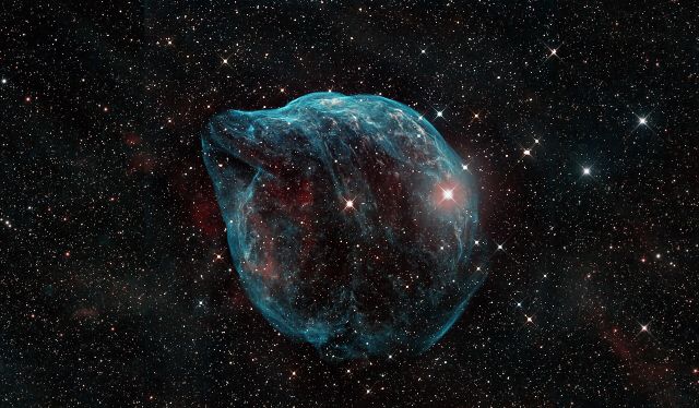 Astronomy - Sh 2-308: the bubble around a doomed star