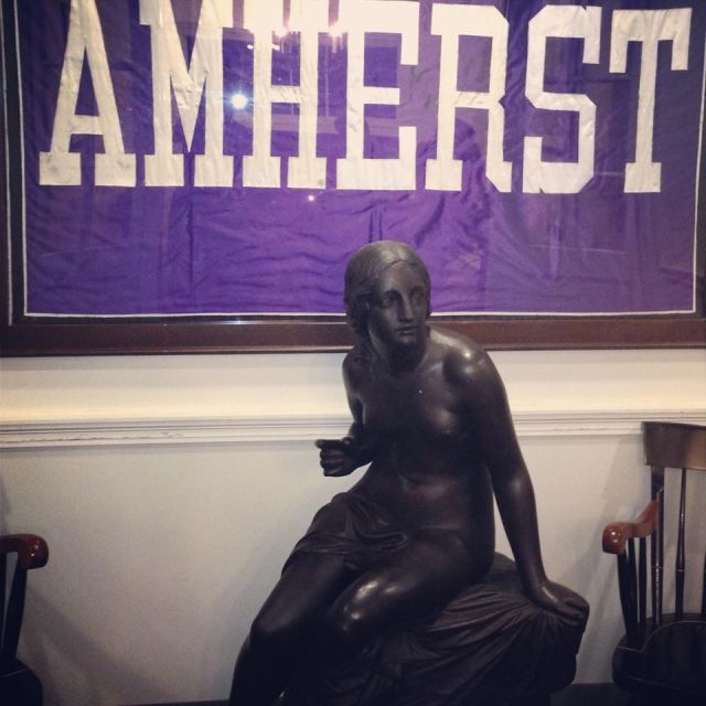 Crime Stories - Statue of Sabrina: the missing bronze of Amherst College
