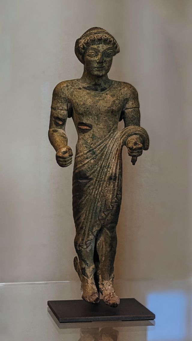 The Etruscans - Turms: the winged messenger and guide to the underworld