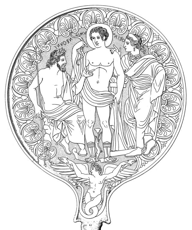 The Etruscans - Nethuns: the Etruscan water deity of wells and seas