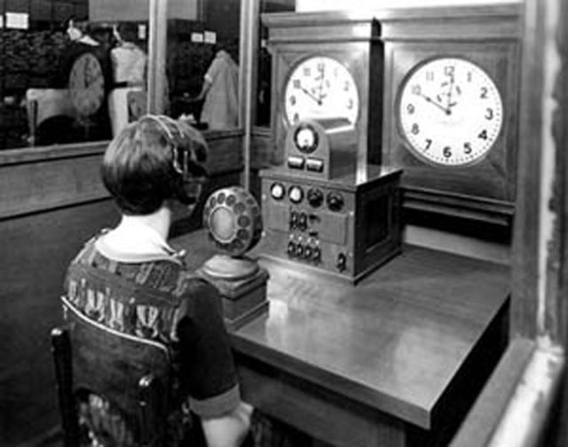 Inventions - Speaking clocks: dial-in voice services that spoke the exact hour