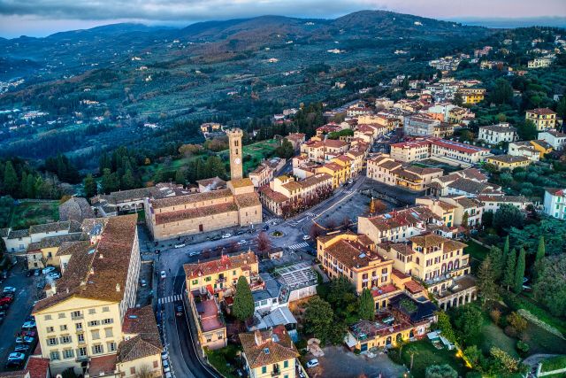The Etruscans - Fiesole: the ancient Etruscan hill town above Florence
