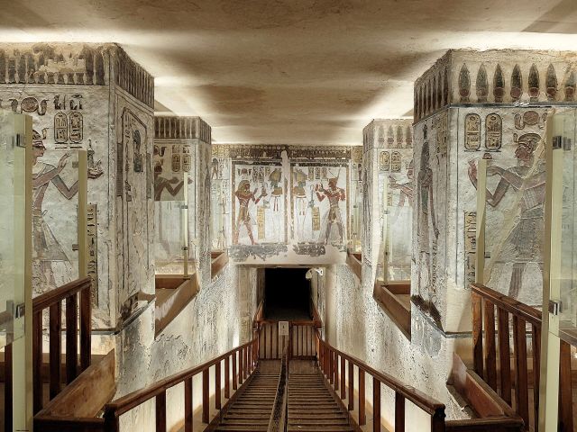 Egyptology - KV11: the redirected tomb of Pharaoh Ramesses III