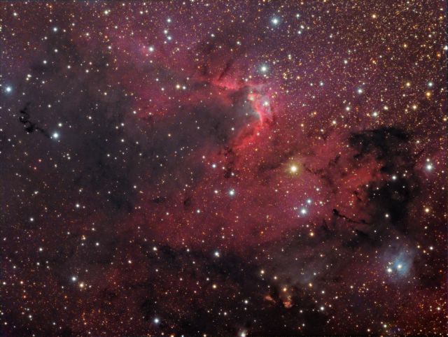 Astronomy - Sh 2-155: stellar birth in the Cave Nebula