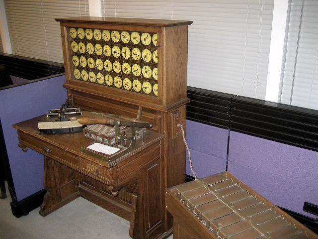Inventions - Tabulating machine: punched cards that launched data processing