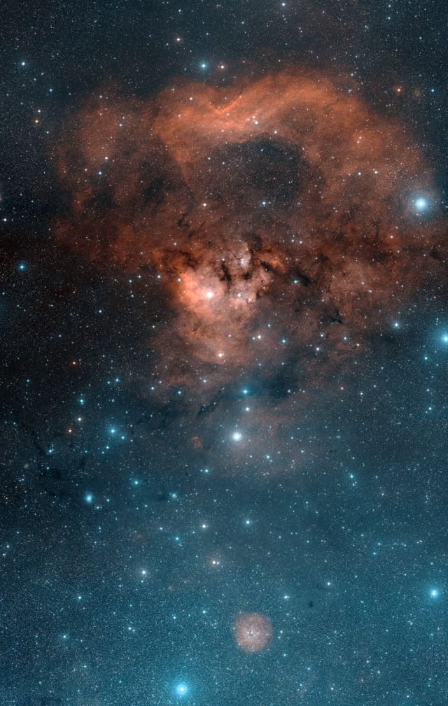Astronomy - NGC 7822: star birth in the Question Mark Nebula