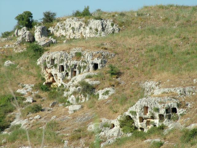 World Wonders - Necropolis of Pantalica: Thousands of prehistoric rock-cut tombs